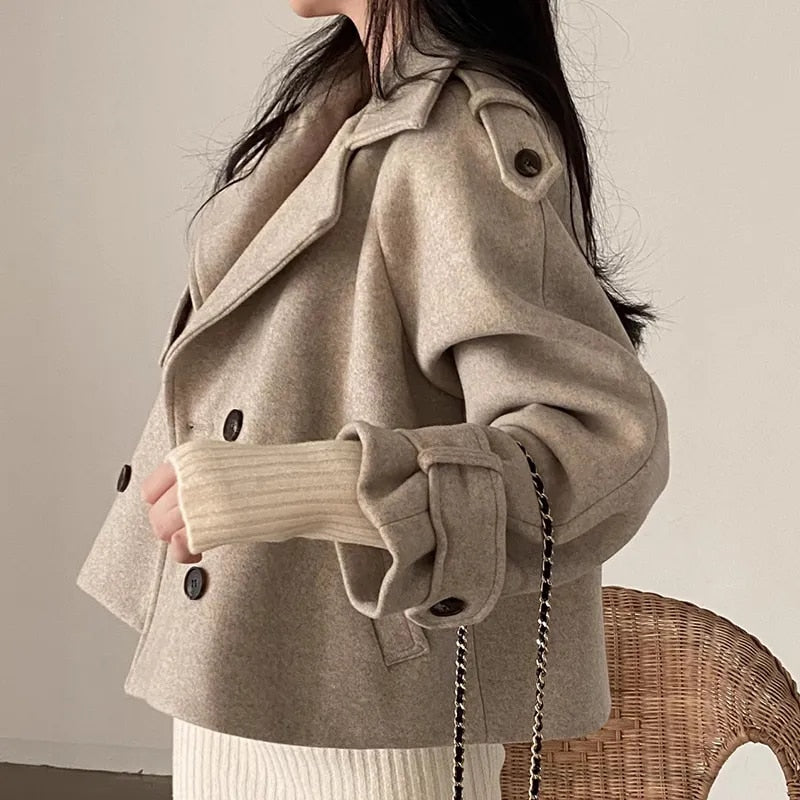 french autumn coat