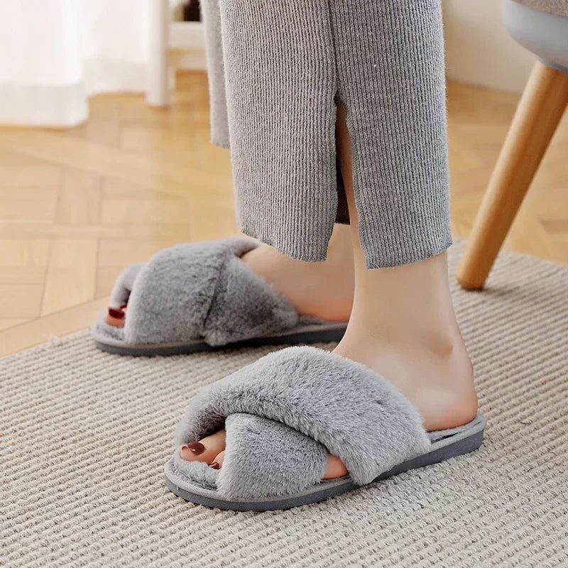 Indoor Fluffy Slippers