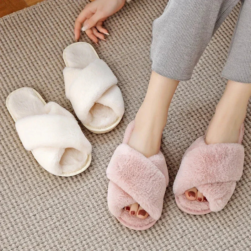 Indoor Fluffy Slippers