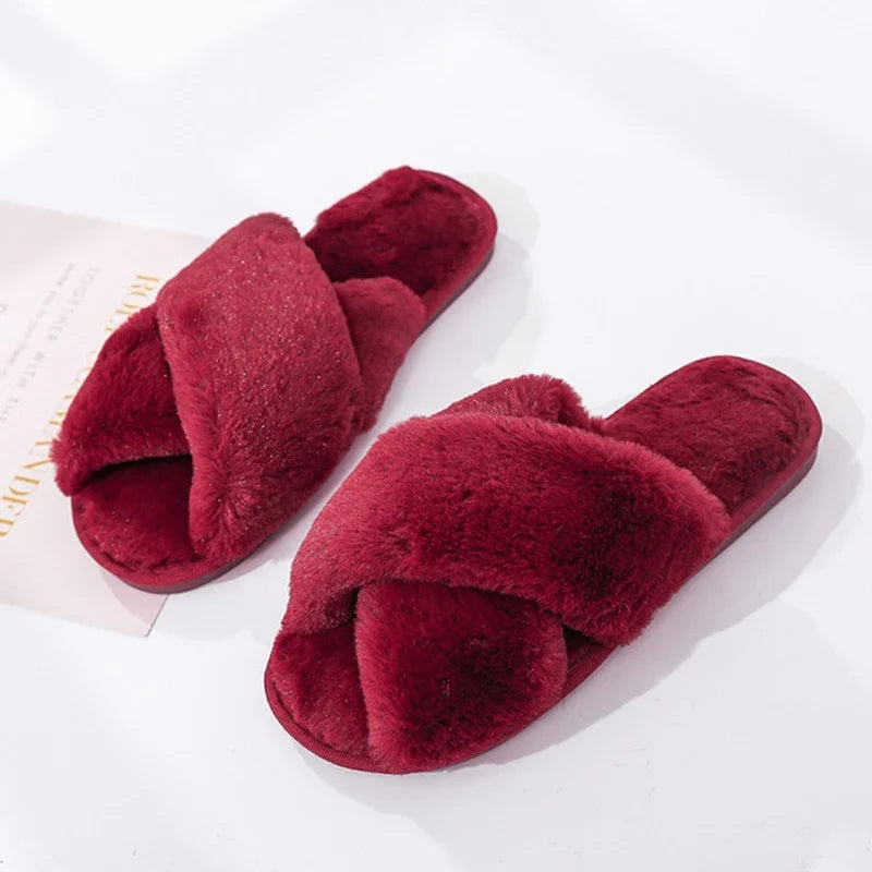 Indoor Fluffy Slippers