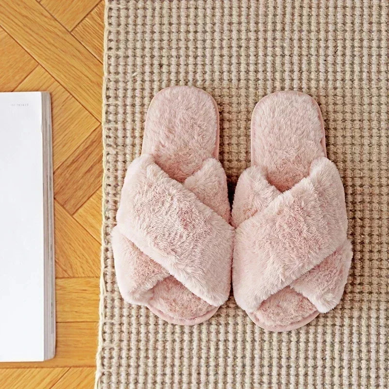 Indoor Fluffy Slippers